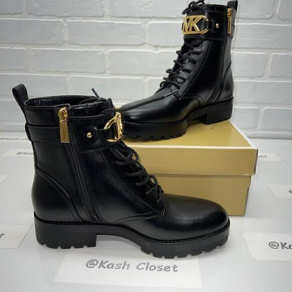 Michael kors boots Kincaid Lace up boots - Black - Picture 4 of 8
